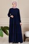 Medina Silk Skirt Layered Hijab Dress Mother's Dress Prayer Dress Stylish and Elegant Hijab Dress