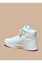 Panelled High-Top Sneakers with Hook and Loop Closure - 2