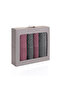 Diana 4 Piece Velvet Boxed Bath Towel Set |   Dowry List |   Bath Towel |   Hand and Face Towel - 3