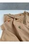 Orange Embroidered Width 140cm 100% Cotton Dress Shirt Holder Cotton Linen Fabric - 2