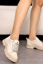 Dzy 011 stone-embellished lace-up sneakers - 6