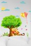 Winnie The Pooh And His Friend In The Forest Children's Room Decoration Sticker Set - 3