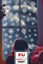 Snowflakes Sticker Set 2 Pack 84 Pieces - All Surfaces New Year Snowflake Christmas Sticker
