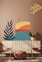 Bohemian Style Minimalist Sea Mountains Special Design Wall Sticker - 2