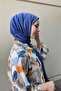 Shawl Women's Indigo Sandy Fabric Ready-To-Wear Shawl Syr005 - 3