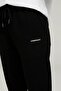 بدلة رياضية W-ct133 Basic Jogger 2pr مطرزة بجيبين وربطة عنق سفلية - 4