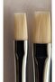 Oil Painting Acrylic Painting Brush - 1 Piece Synthetica No:08 - Long Handle Flat - Red