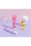 Gift Point Paw Eraser Stationery Gift Peach Cat Purple Lilac 1 Piece - 4