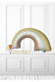 Brown Rainbow Foil Balloon - Retro Bohemian Rainbow Foil Balloon 1 Piece