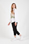Hatunatila Three Color Lace Motif Sweater - 5071