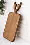 Geyikli Wooden Presentation and Cutting Board, Decorative Wooden Oak - 3