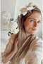 Special Design Bow-Tied Feathered Maternity Crown for Pregnant Mothers