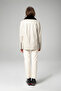 Wm020 Savaki̇ Real Leather Collar Fur Women's Coat - 6