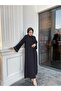 R i H A M A - Plain Cut Abaya - 2