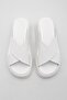 Women's Genuine Leather Daily Slippers Thick Sole Encor White - 4