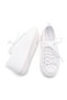 Women's Sneaker High Sole Lace-Up Sports Shoes Nofen White - 7