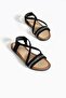 Elastic Suede Women's Sandals - 3