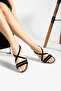 Elastic Suede Women's Sandals - 2