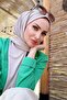 Shawl Women's Beige Snap Fastener Ready-To-Wear Shawl