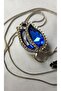 Korean Style Zircon Stone Long Chain Tulip Necklace - 4