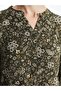 Lcw Grace Ecru Printed 2-Collar Floral Long Sleeve Women's Blouse (S4) - 4