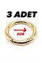 2 cm Bag Clip Parrot Spring Accessory (3 Pcs) - Metal Accessory