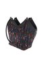 Straw Bag. Black Bag. Black Straw Bag. Hand and Shoulder Bag. Ry273 - 2