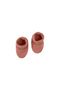 Booties Newborn Pink Organic Cotton - 3