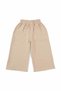 Muslin Palazzo Kids Trousers Beige Organic Cotton - 2