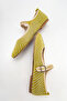 Women's Babet Round Toe Stone Casual Shoes Real Leather Zy 7988 - 4