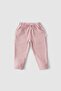 Corduroy Baby Tracksuit Set Pink - 3