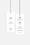 Baby Muslin Diaper Cover and Pouch Set Organic Cotton 120 Cm White - 2