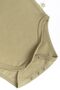Long Sleeve Adjustable Snap Fastener Bodysuit Khaki Organic Cotton Planet Gusto - 4