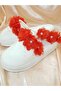 Melkady 233lkı - Floral Maternity Slippers and Pearl Crown Set (Piece of 2) - 3
