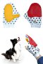 Cat Dog Washing Hair Lightener Knot Remover Plastic Grooming Massage Glove Hand Brush