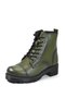611 Genuine Leather Khaki Zippered Women's Boots - 3
