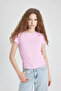 Women's T-Shirt Pink K7064Az/Pn450