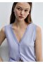 Knitted vest with buttons - 7