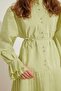 PLEATED DETAIL PISTACHIO GREEN SHIRT - 6