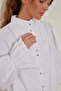 White Pleated Shirt - 5