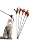 Furry and Rattle Cat Play Stick
