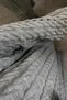 Women's Hair Braid Detail Midi Length Long Winter Knitwear Dress - 6