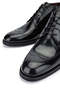 Men's Genuine Leather Black Classic Boots - 4