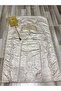 French Laced 3-Piece Embroidered Velvet Dowry Set with Prayer Mat - 2