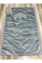 French Laced 3-Piece Embroidered Velvet Dowry Set with Prayer Mat - 3
