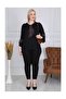 Black Leopard Chiffon Flares Flounce Blouse - 6