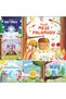 Unique Stories of Nature 6-Book Set, Küçük Yağmur Damlası-Kuş-Ayçiçeği-Ayı-Kar Tanesi-Meşe Palamudu