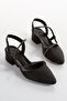 Black Lily Stone Daily Women's Heeled Shoes A087 - 4