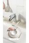 Water Trap Faucet Mat For Kitchen Bathroom Protective Faucet Sink Dish Sponge Mat White