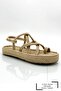 Five Layers Wrapped Rope Women's Sandals Summer Sandals X Nut - 2